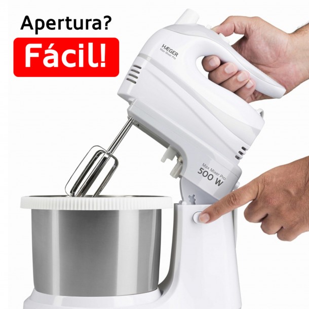 Batedeira C/Taa HAEGER BL-5BW.009A - 500 W