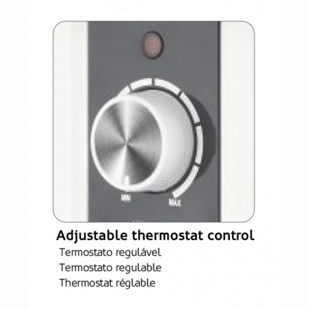 Radiador leo HAEGER OH-009.008A - 2000 W