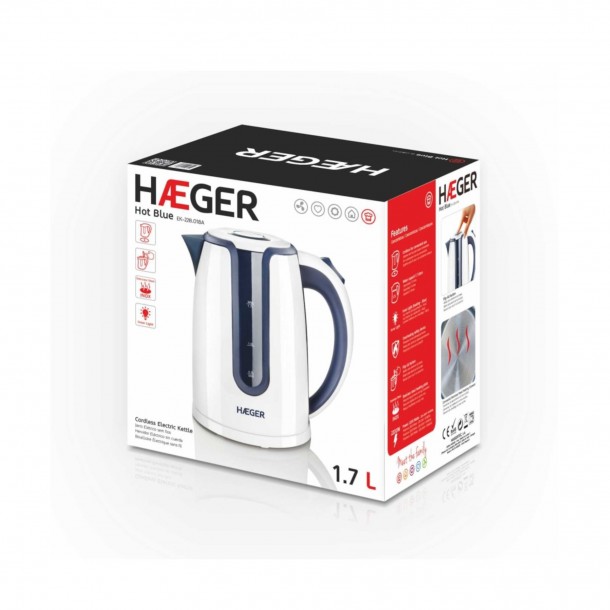 Jarro Eltrico HAEGER EK-22B.018A - 1.7 L