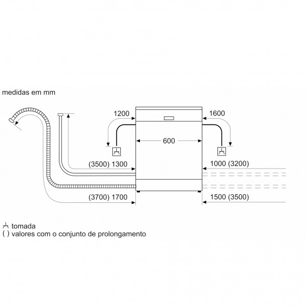 Mquina Lavar Loia BALAY 3VS506BP - 12 Conjuntos