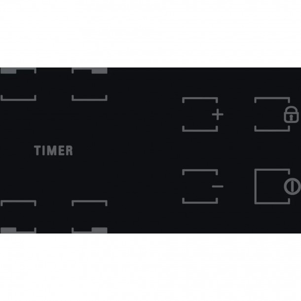 Placa Vitrocermica HOTPOINT HR631C - 4 Zonas