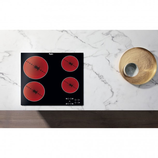 Placa Vitrocermica WHIRLPOOL AKT8090NE - 4 Zonas