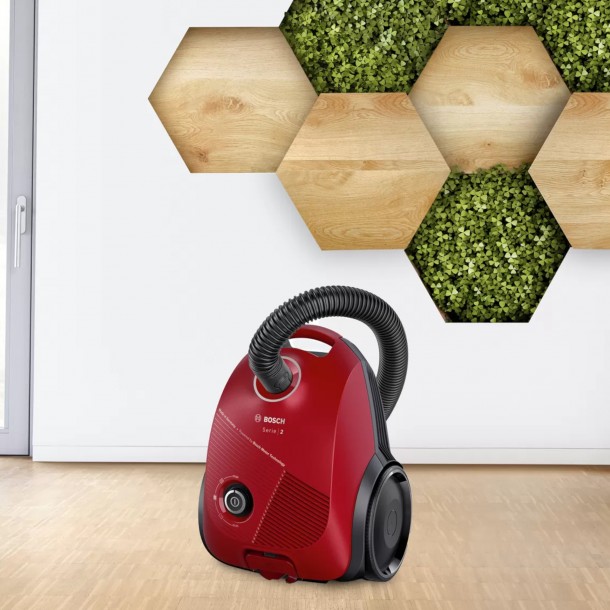 Aspirador com Saco BOSCH BGBS2RD1 - 600 W