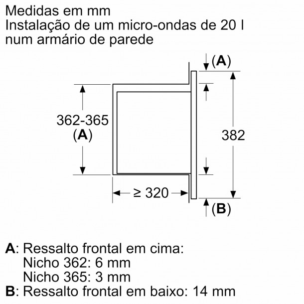 Micro-ondas BALAY 3CG6142X3 - 20 L