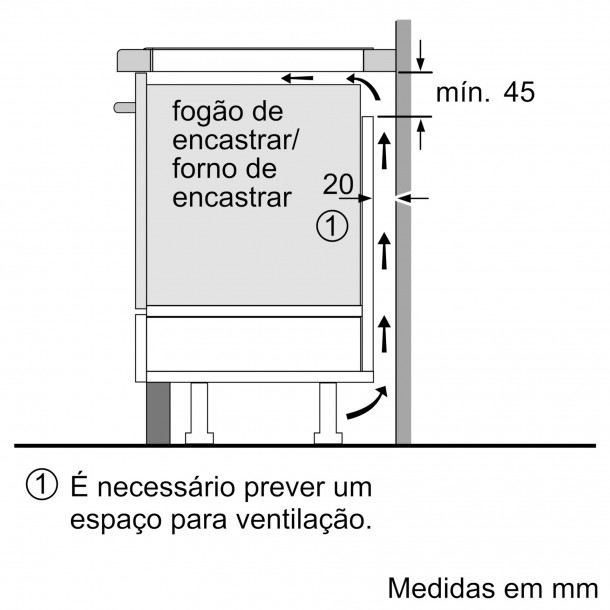 Placa Induo BOSCH PIE611BB5E - 4 Zonas