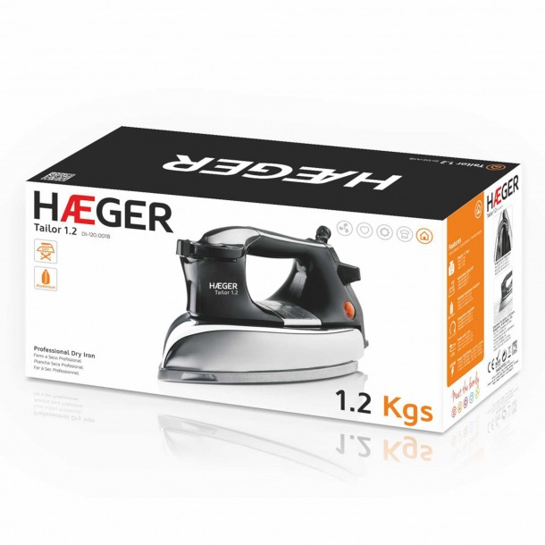 Ferro Engomar HAEGER DI-120.001B - 1200 W