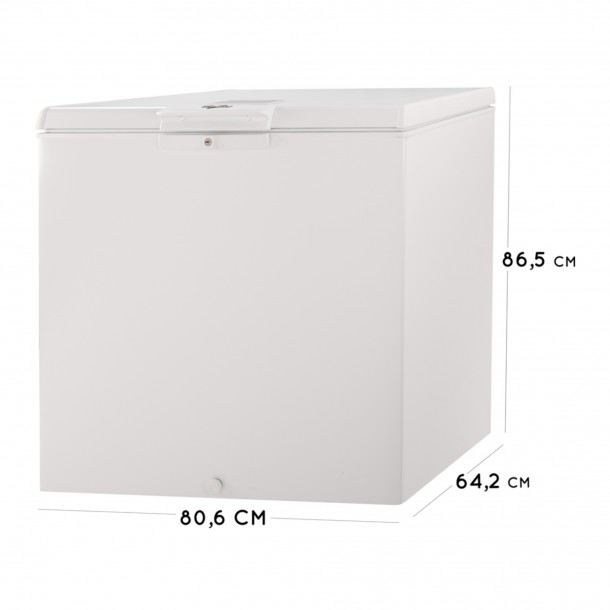 Arca Horizontal WHIRLPOOL WHE 20112 - 164 L