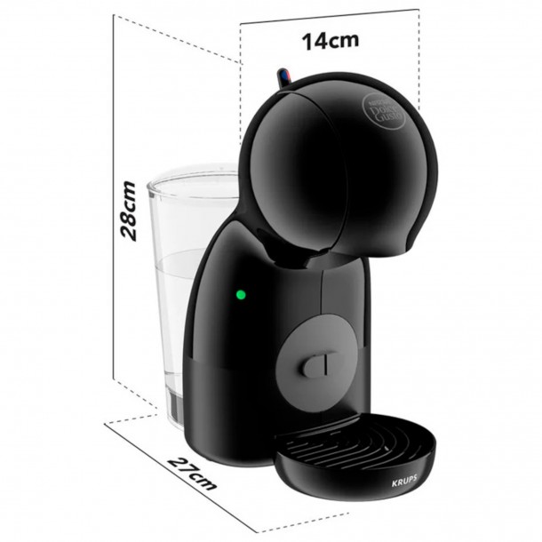 Mquina Caf DOLCE GUSTO Piccolo KP1A3B16 PRETA