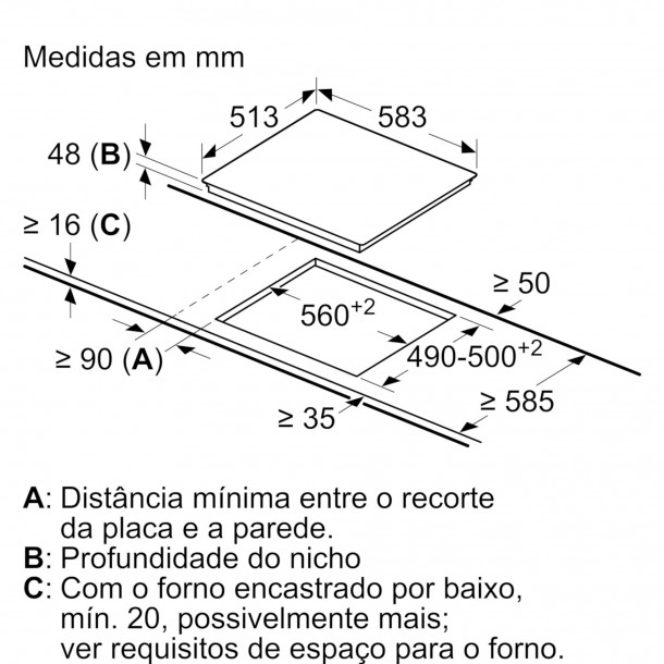 Placa Vitrocermica BALAY 3EB720XR - 4 Zonas