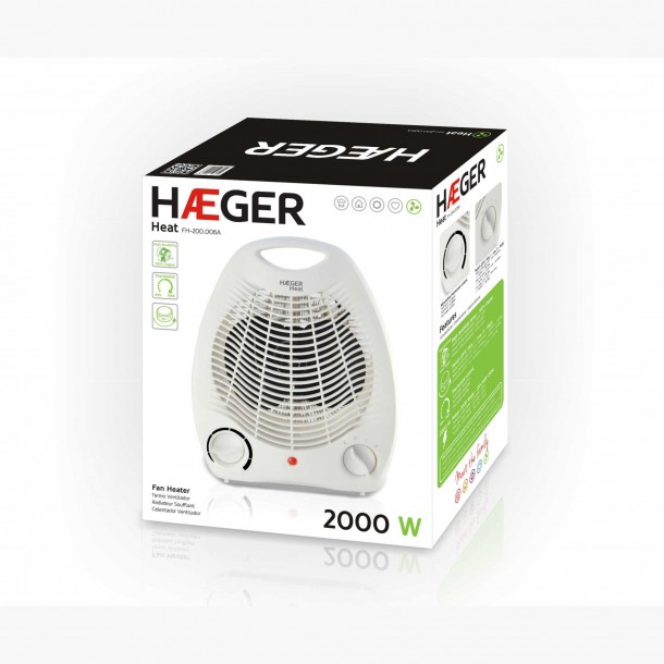 Termoventilador HAEGER FH-200.006A - 2000 W
