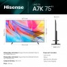 Tv HISENSE 75A7KQ 75" Qled 4k Ultra HD Quantum Dot SmartTV
