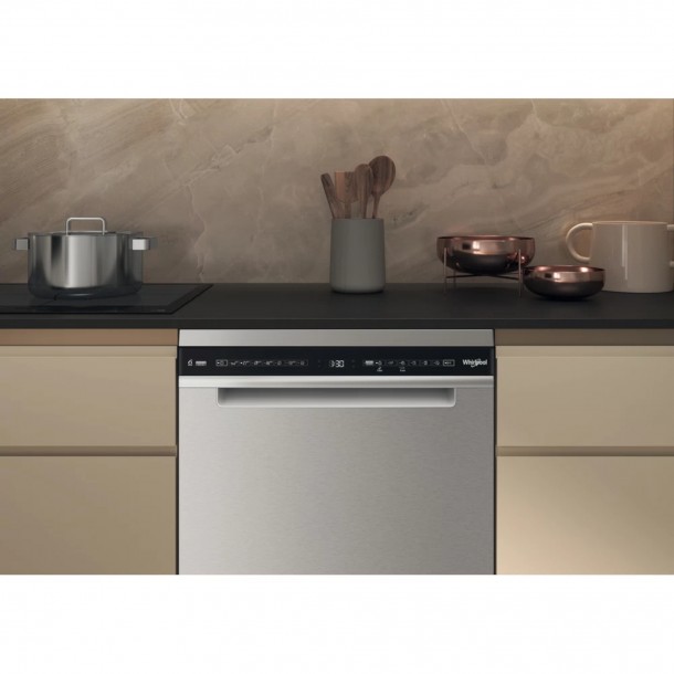 Mquina Lavar Loia WHIRLPOOL W7FHS51S Inox - 15 Conjuntos