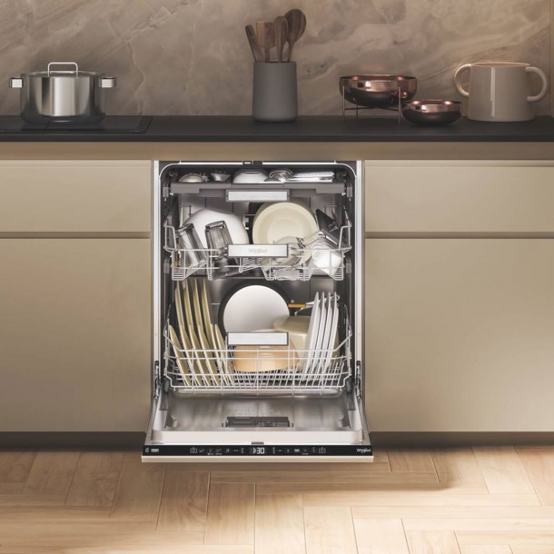 Mquina Lavar Loia WHIRLPOOL W7F HP43X INOX - 15 Conjuntos