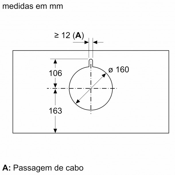 Exaustor BOSCH DBB 67AM60 - 60 CM