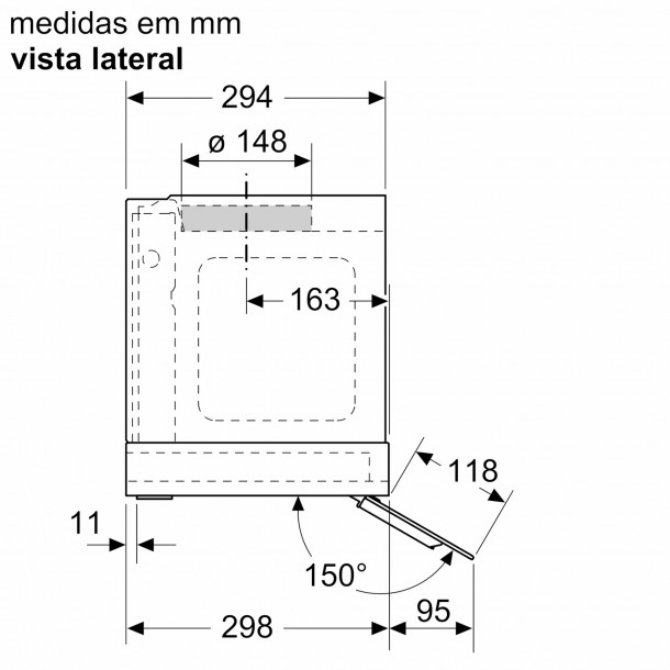 Exaustor BOSCH DBB 67AM60 - 60 CM
