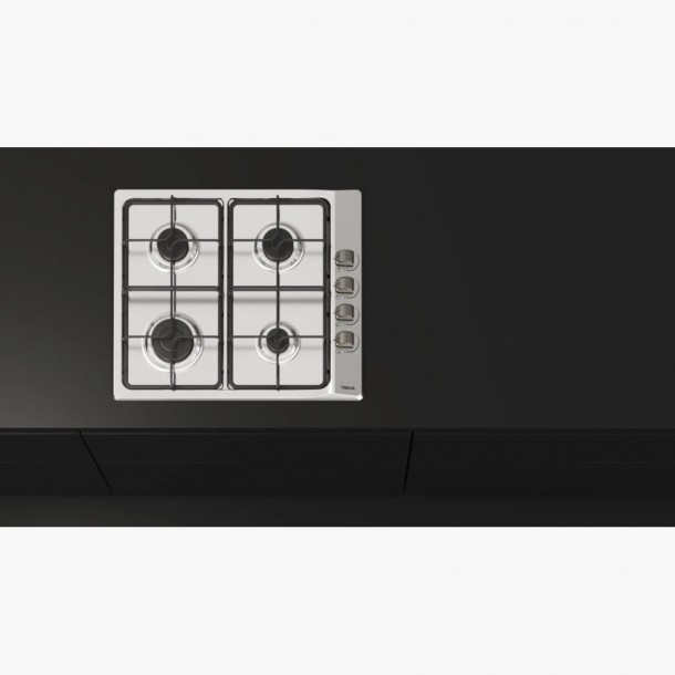 Placa Gs Butano TEKA E/60.3 40 LBAOE Inox - 4 Zonas