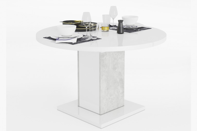 Mesa Sala Redonda Extensvel Goya