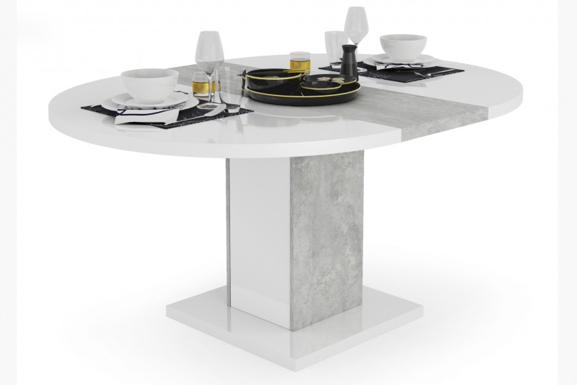 Mesa Sala Redonda Extensvel Goya