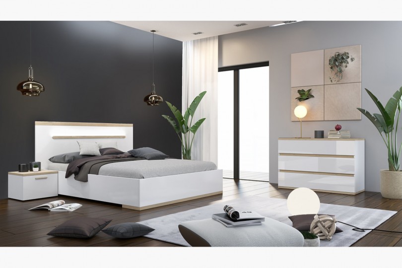 Mesa Cabeceira Mia - 1 Gaveta