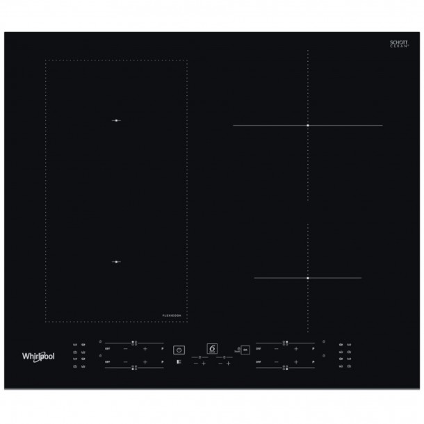 Placa Induo WHIRLPOOL WLB1160BF - 4 Zonas