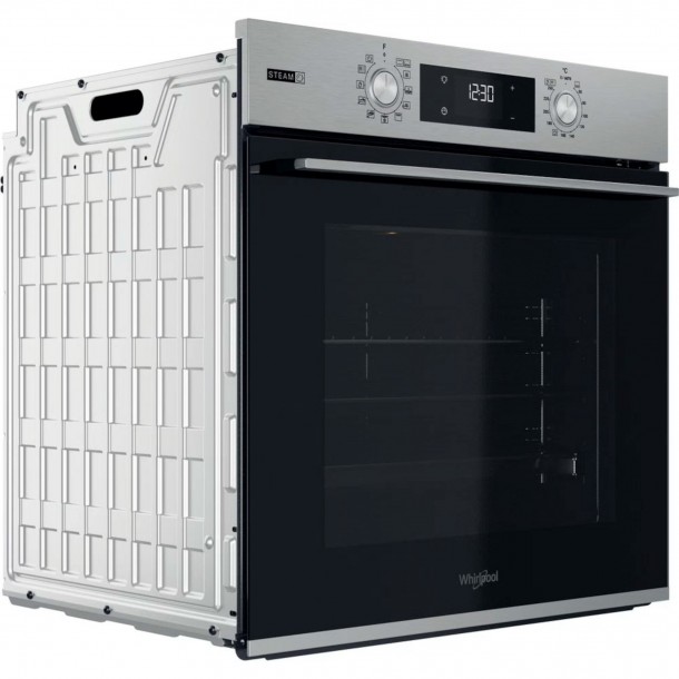 Forno WHIRLPOOL OMSK58RU1SX INOX - 71 L - Piroltico + Hidroltico