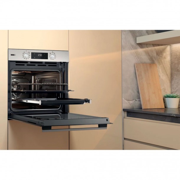 Forno WHIRLPOOL OMSK58RU1SX INOX - 71 L - Piroltico + Hidroltico