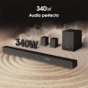 Barra Som HISENSE AX5100G Dolby Atmos - 340 W