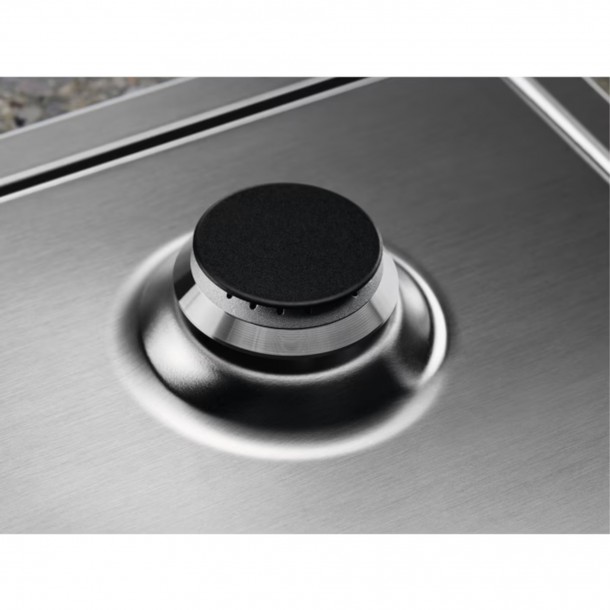 Placa Gs Butano/Propano ELECTROLUX KGS6436SX Inox - 4 Zonas