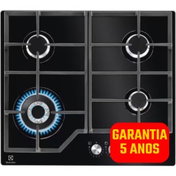 Placa Gs Butano/Propano ELECTROLUX KGG64362K - 4 Zonas