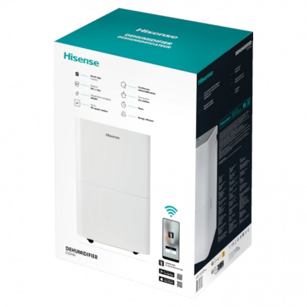 Desumidificador HISENSE DH20 - 20 L