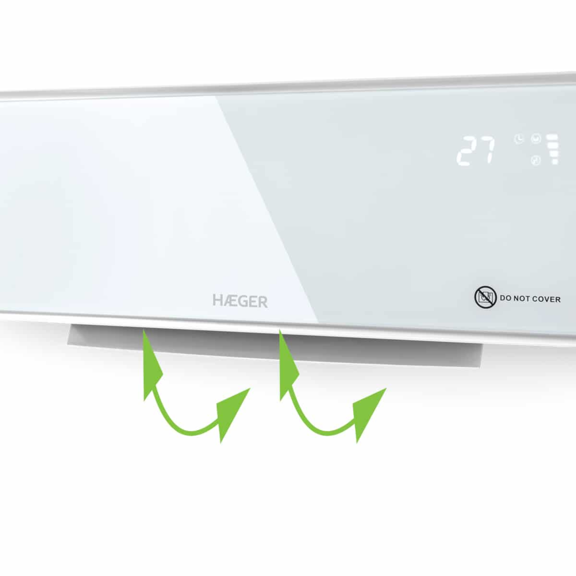 Aquecedor de Parede HAEGER FH-200.018A - 2000W