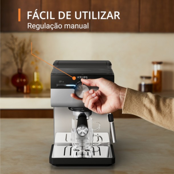 Mquina Caf Automtica KRUPS AUTHENTIC XP384E10