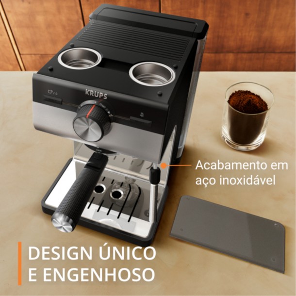 Mquina Caf Automtica KRUPS AUTHENTIC XP384E10