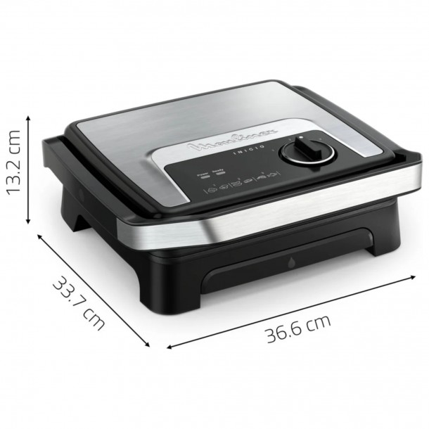 Grelhador MOULINEX GI272D10 IX - 2000 W Grelhador MOULINEX GI272D10 IX - 2000 W