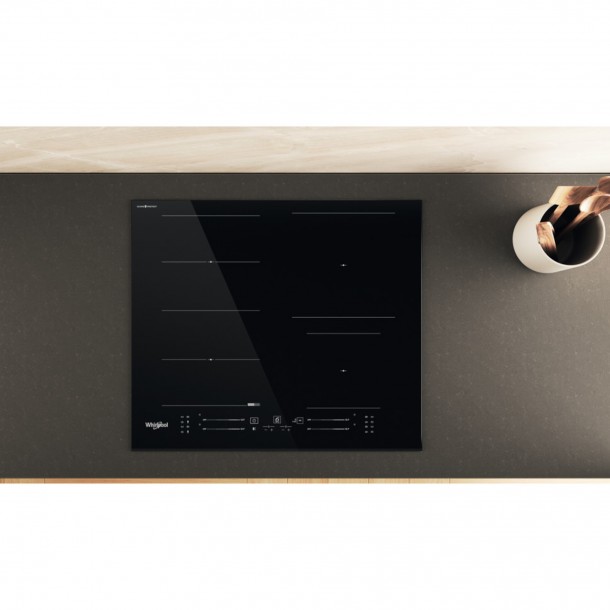 Placa Induo WHIRLPOOL WFS5060CPBF - 4 Zonas