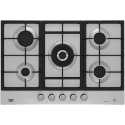 Placa Gs Natural BEKO HIAW75226SXE INOX - 5 Zonas