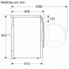 Mquina de Secar Roupa BALAY 3SB090B - 9Kg - Bomba de Calor