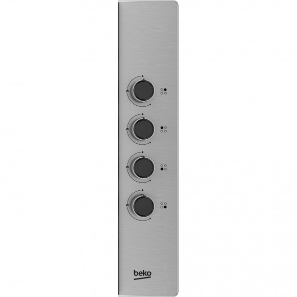 Placa Gs Natural BEKO HIBW 64125SX INOX - 4 Zonas