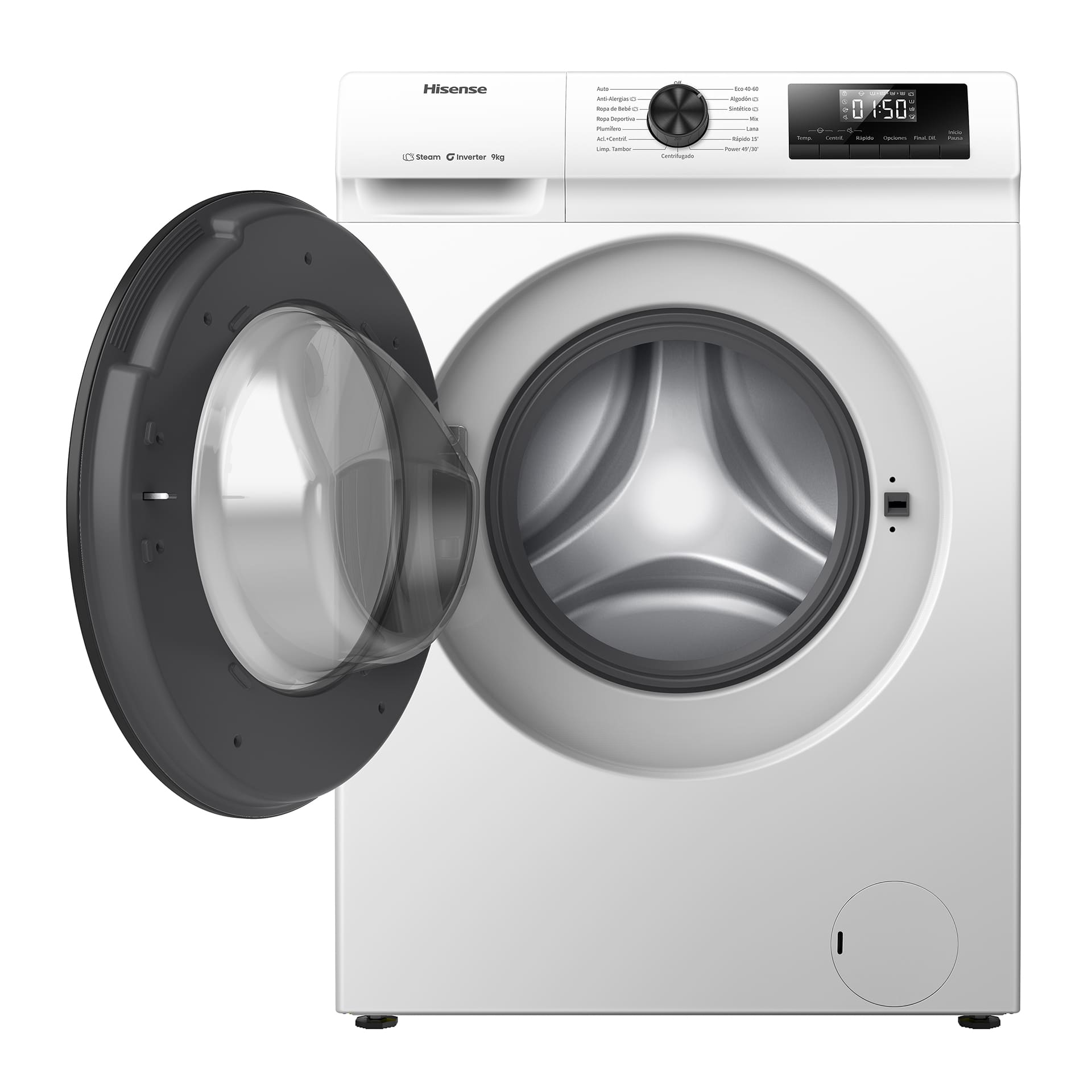 Máquina Lavar Roupa Hisense WF1Q9041BW - 9Kgs - 1400RPM