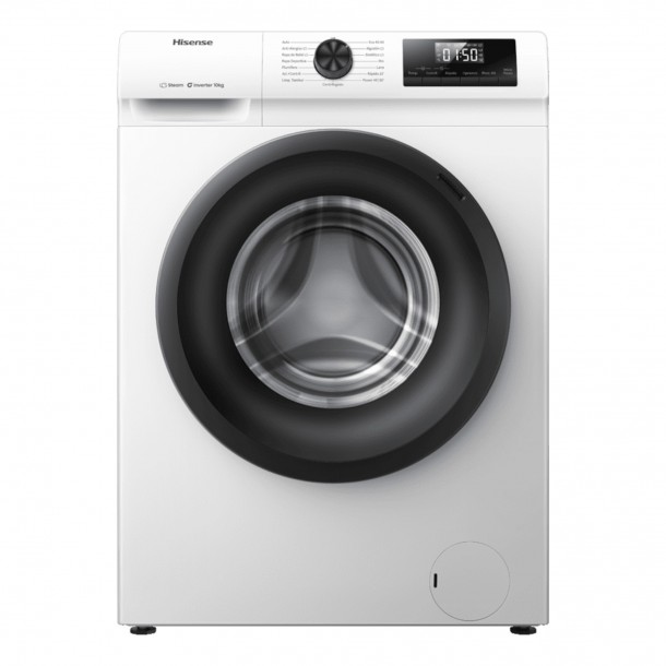 Mquina Lavar Roupa Hisense WF1Q1041BW - 10Kgs - 1400RPM