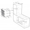 Forno HISENSE BI 64213E14PX - 77 L - Piroltico
