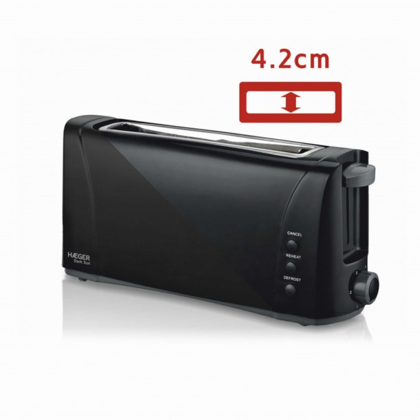 Torradeira HAEGER TO-100.007A - 1000W