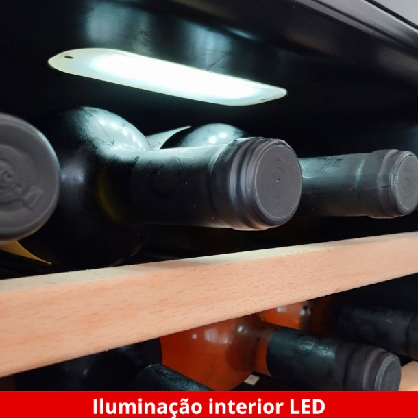 Garrafeira HAEGER WC-24B.006A - 24 Garrafas