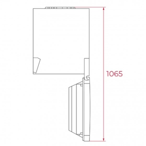 Frigorfico TEKA RTF 3210WH - 235Lts