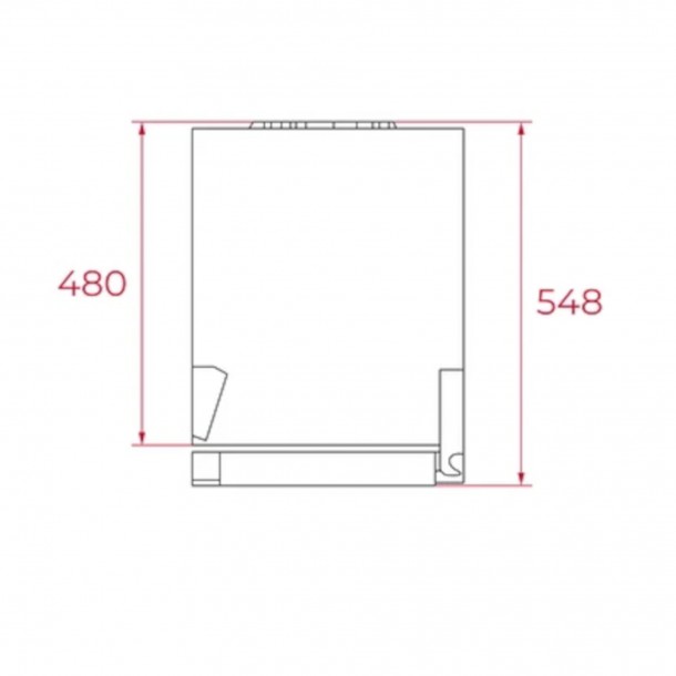 Frigorfico TEKA RTF 3210WH - 235Lts