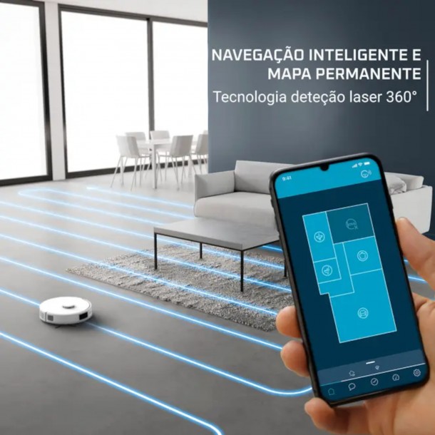 Aspirador Robô ROWENTA RR9197WH Aspirador Robô ROWENTA RR9197WH