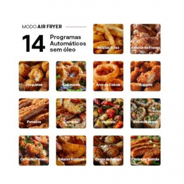 Micro-Ondas Air Fryer & Forno 26Lts FLAMA 1892FL