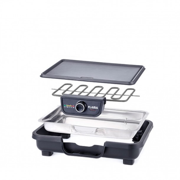 Grelhador Dual Grill FLAMA 4861FL - 2000 W