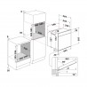 Forno WHIRLPOOL WOI4IS8PM1SXA - 73 L - Piroltico