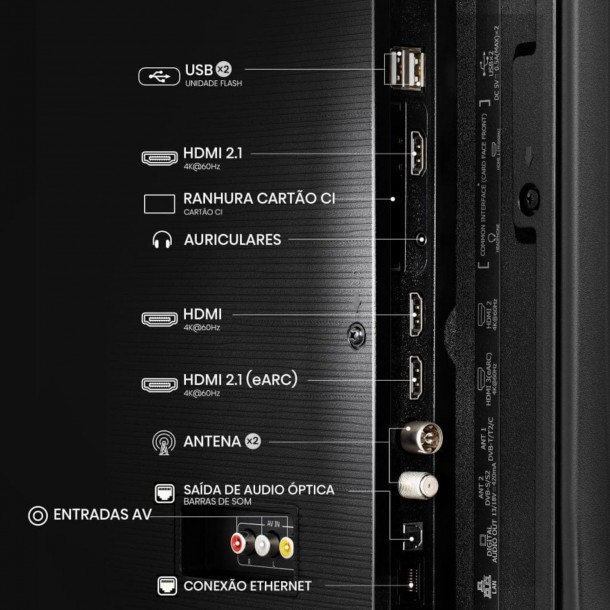 Tv HISENSE 43A6Q 43" 4K Ultra HD Dolby Vision AI 4K Upscaller